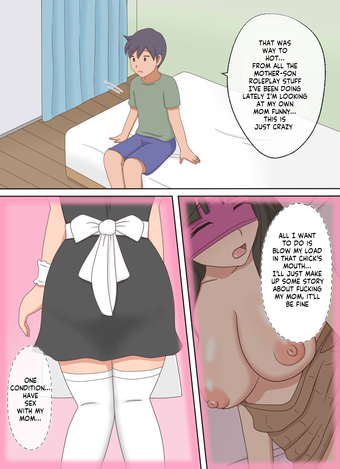 Oyako Echi no Douga o Miteitara Musuko to Shitaku Natta Hanashi | After  seeing a mom-son sex vid she wants to do her son - Page 26 - 9hentai -  Hentai Manga,